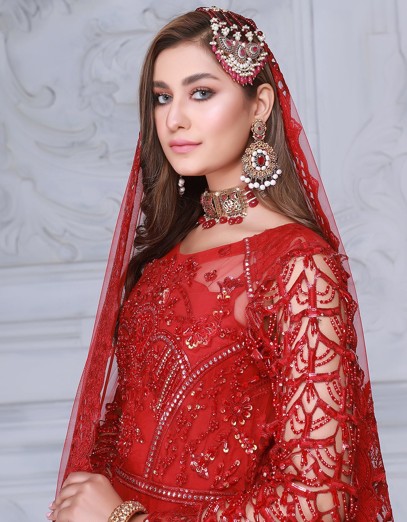 MB-01 Embroidered Pakistani Dress