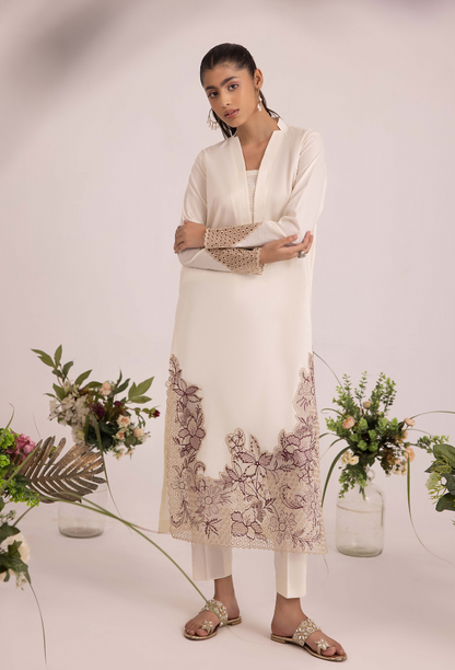Pret 2 - D02 Lawn Pakistani Summer Dresses - Humdum - 4
