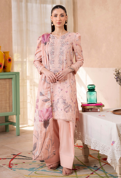 Kanwal - D01 Chiffon Pakistani Summer Dresses - Humdum - 1