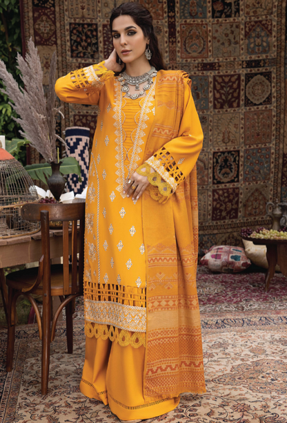 Denara - D03 Jacquard Pakistani Winter Dresses - Humdum - 1