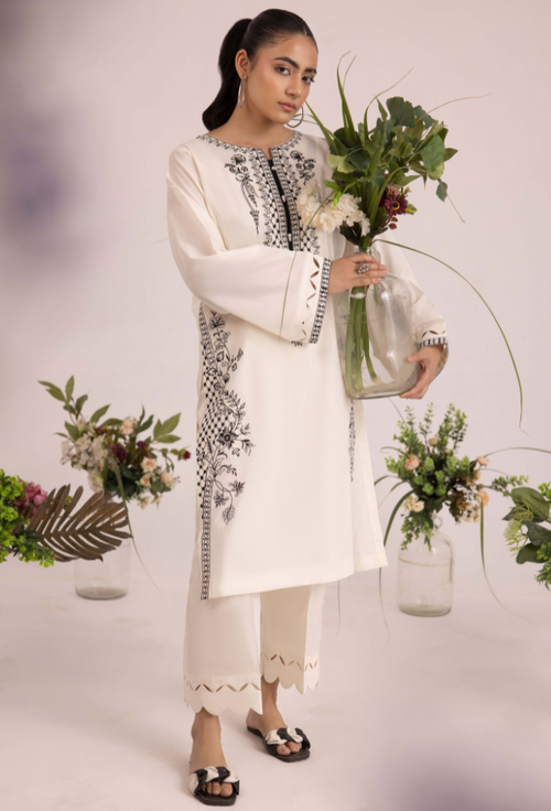 Pret 2 - D10 Lawn Pakistani Summer Dresses - Humdum - 1