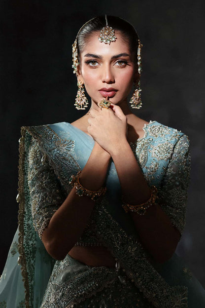 Amore Raw Silk Pakistani Formal Dresses - Afrozeh - 7