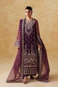 Mahra Raw Silk Pakistani Formal Dresses - Akbar Aslam - 1