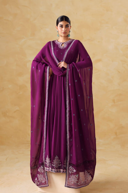 Aurea Raw Silk Pakistani Formal Dresses