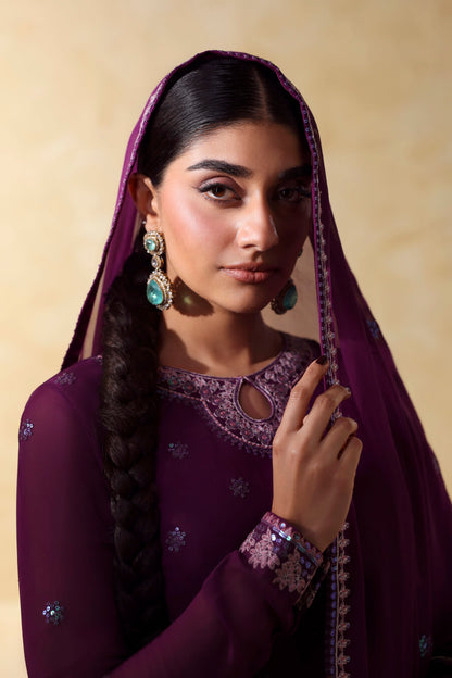Aurea Raw Silk Pakistani Formal Dresses