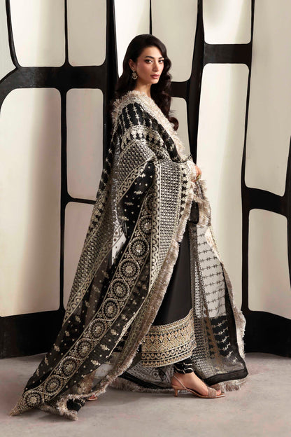 Onyx Organza Pakistani Formal Dresses - Akbar Aslam - 3