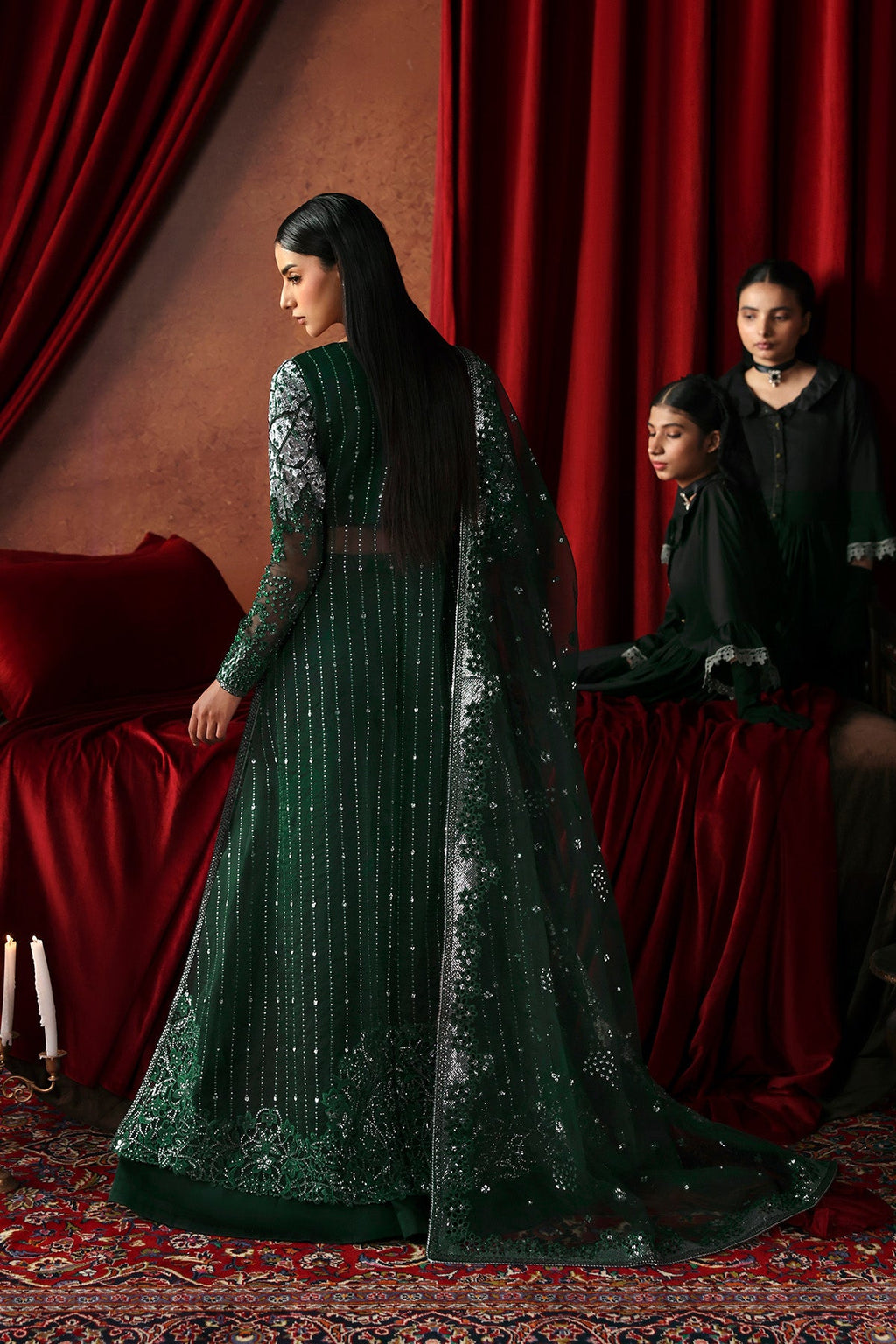 Hierophant Premium Fabric Pakistani Formal Dresses - Afrozeh - 2
