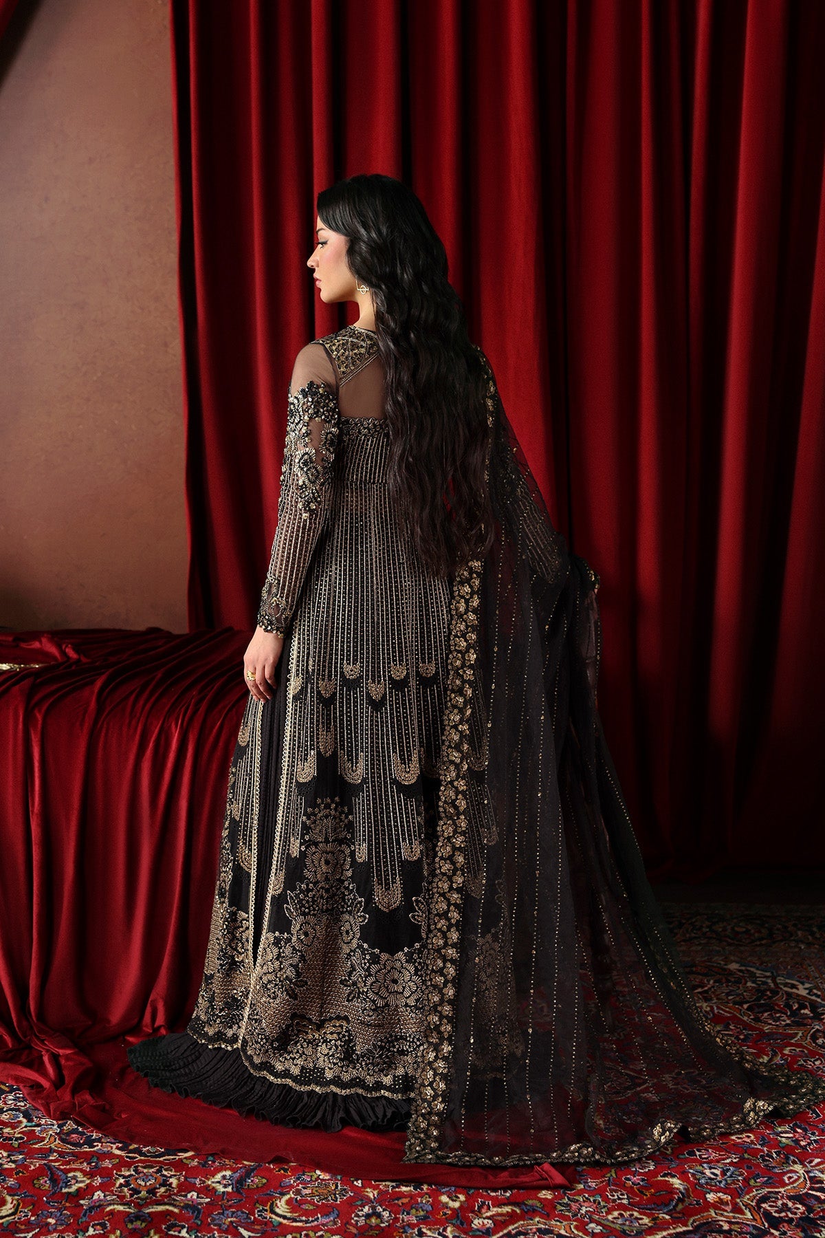 Chariot Premium Fabric Pakistani Formal Dresses - Afrozeh - 2
