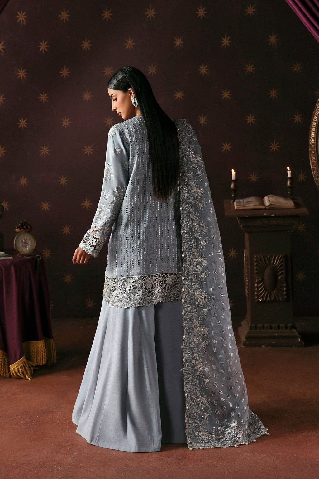 Magician Premium Fabric Pakistani Formal Dresses - Afrozeh - 2