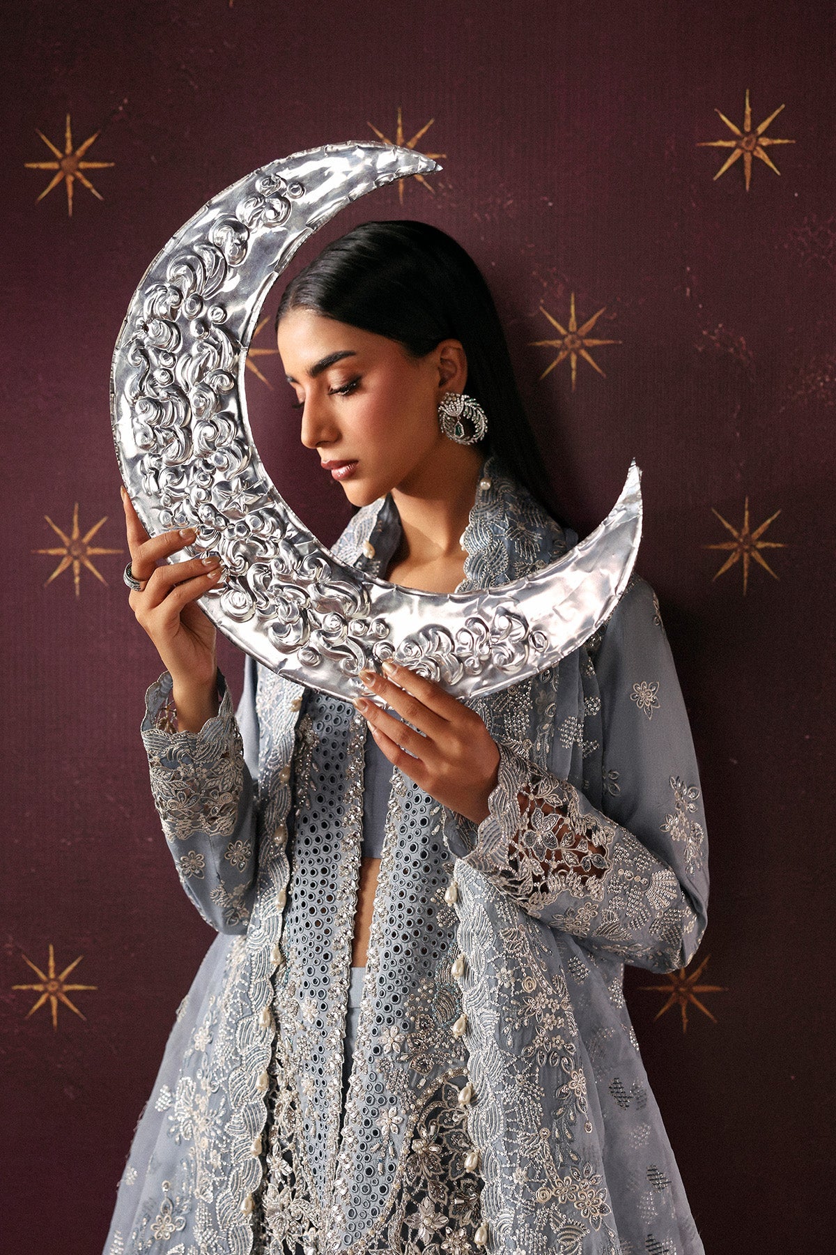 Magician Premium Fabric Pakistani Formal Dresses - Afrozeh - 4