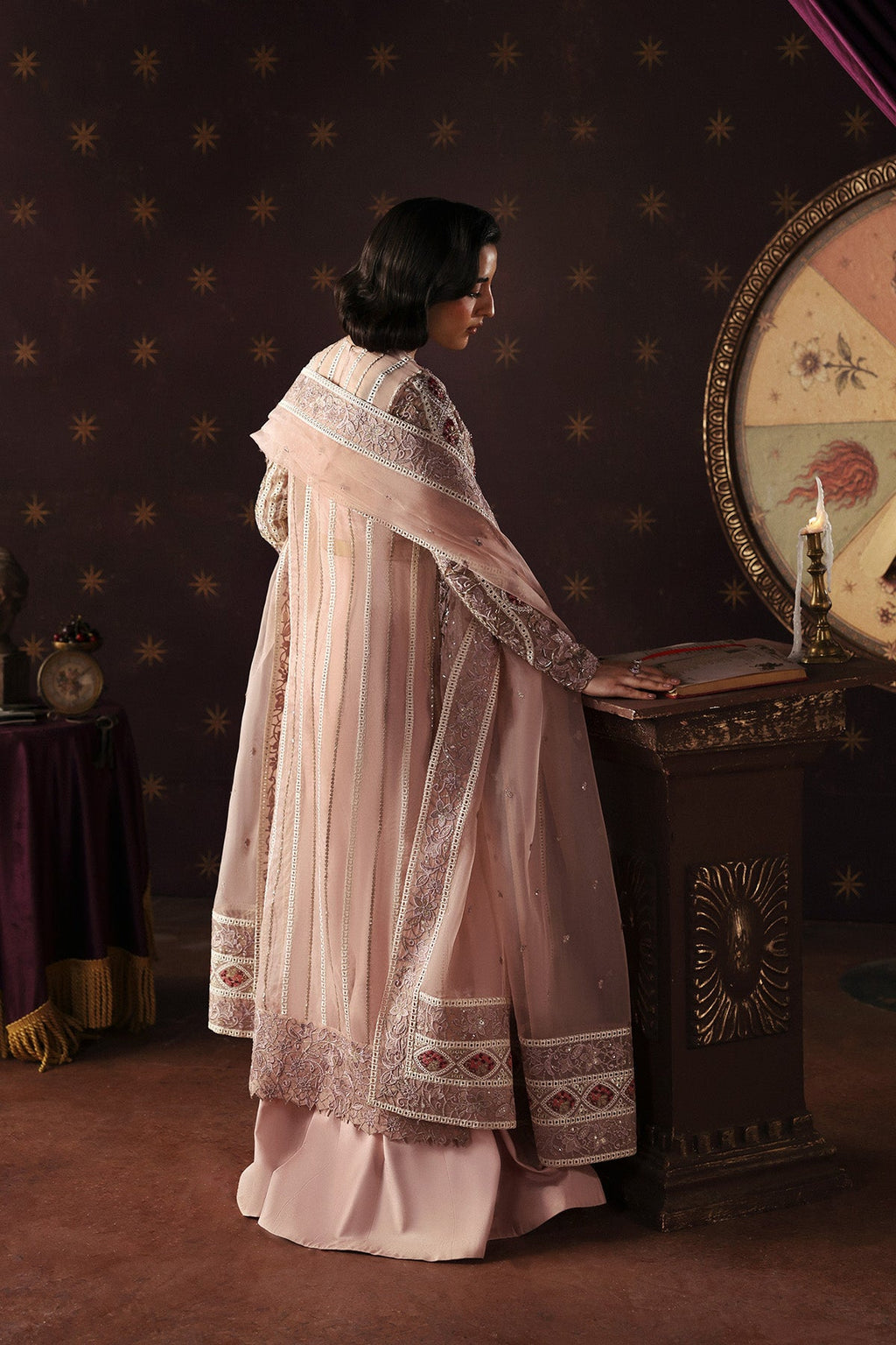 Hermit Premium Fabric Pakistani Formal Dresses - Afrozeh - 2
