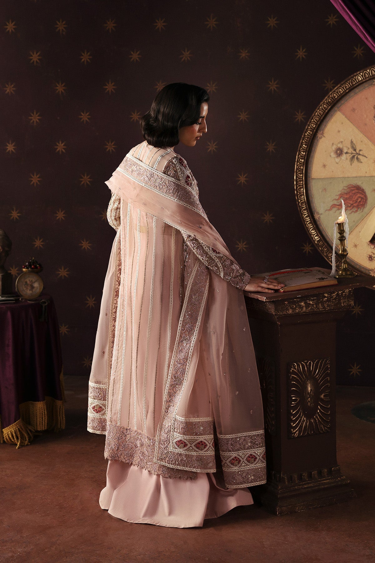 Hermit Premium Fabric Pakistani Formal Dresses - Afrozeh - 2