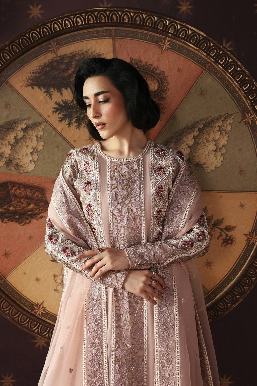 Hermit Premium Fabric Pakistani Formal Dresses - Afrozeh - 4