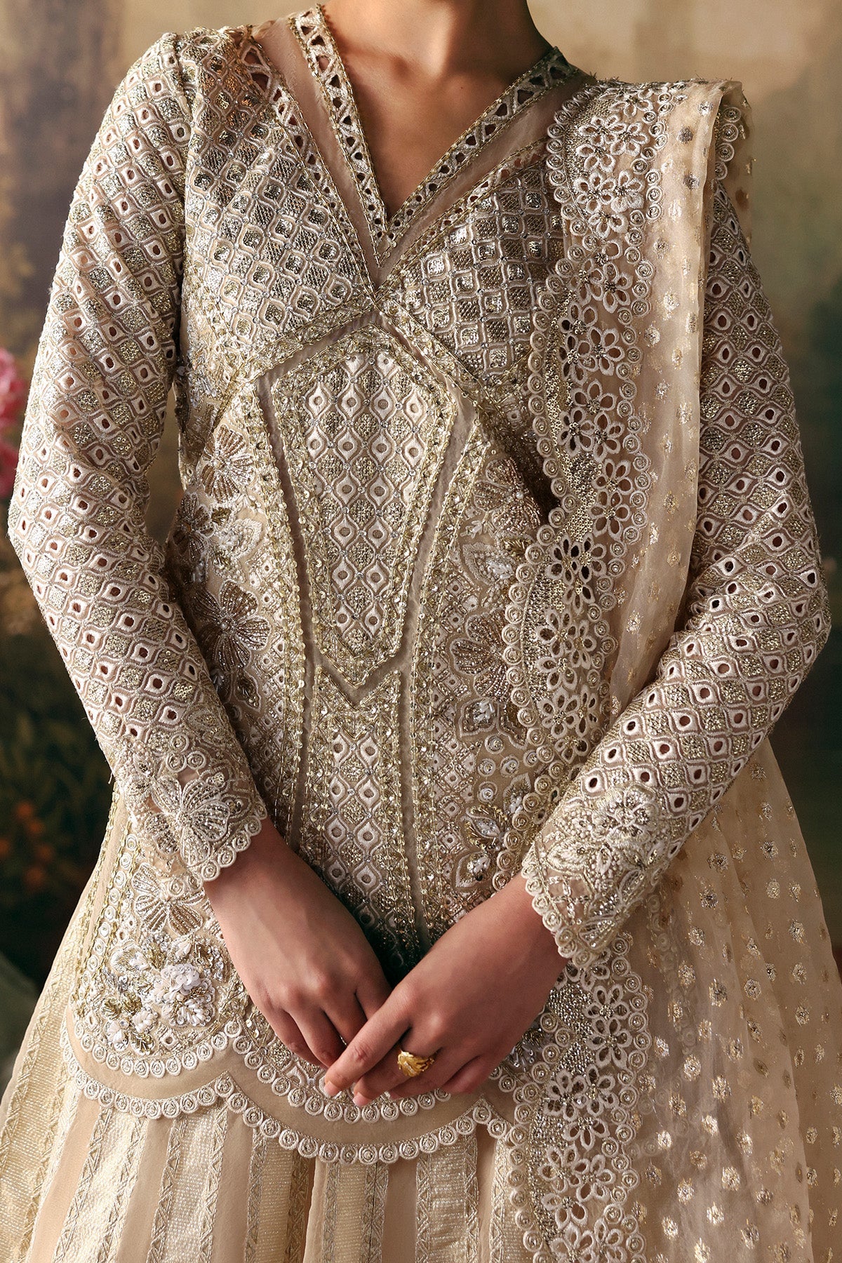 Emperor Premium Fabric Pakistani Formal Dresses - Afrozeh - 3