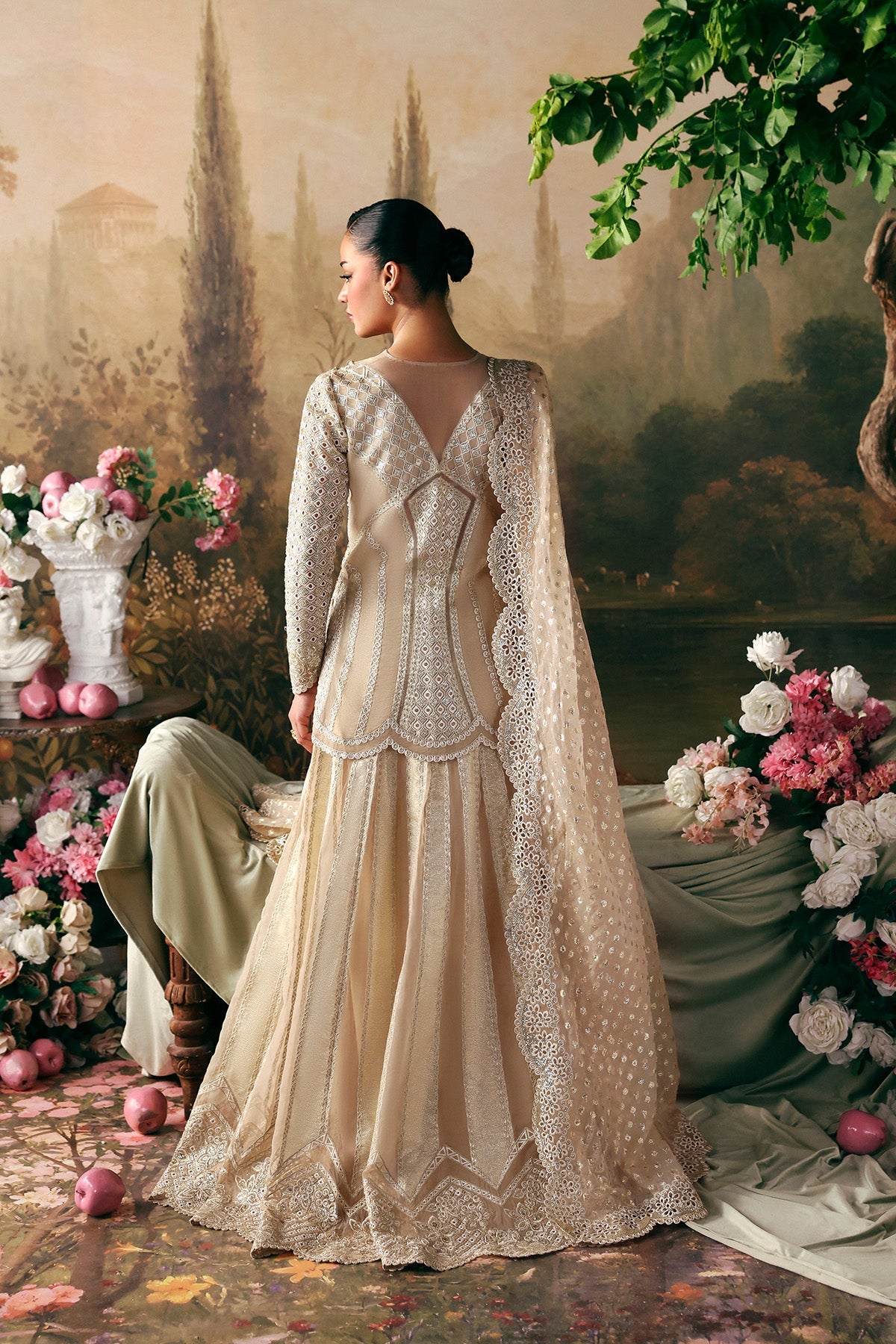 Emperor Premium Fabric Pakistani Formal Dresses - Afrozeh - 2