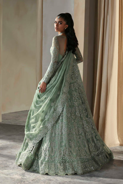 Hayal Raw Silk Pakistani Formal Dresses - Akbar Aslam - 4