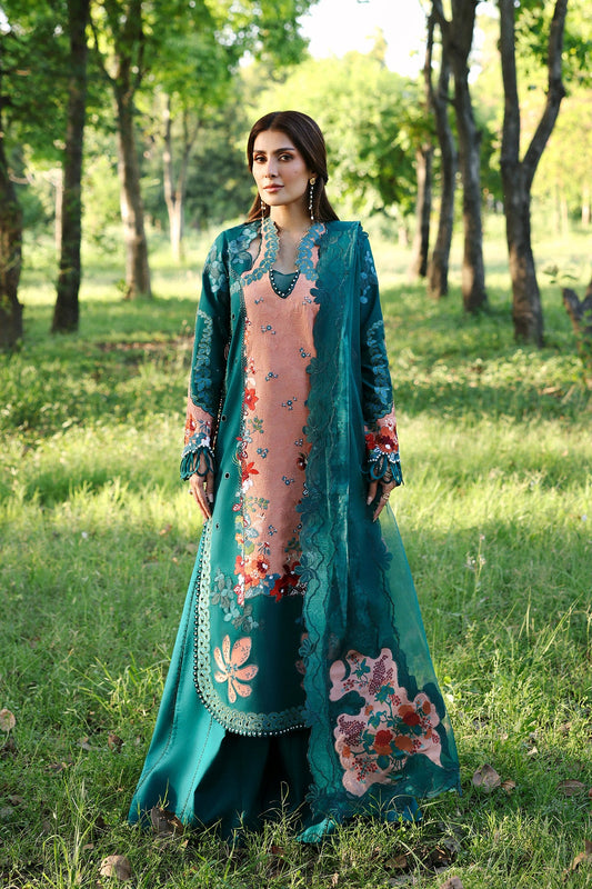 DALIYA Organza Pakistani Summer Dresses - Afrozeh - 1