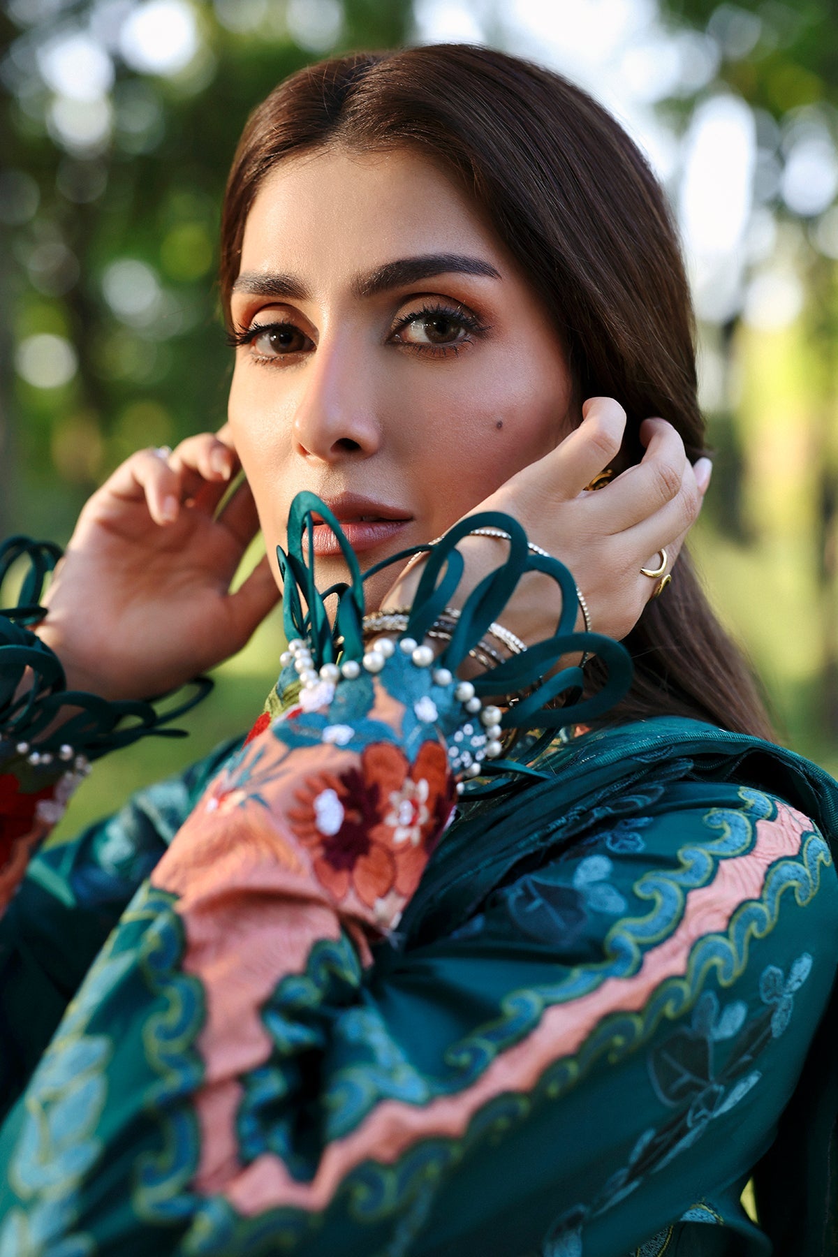 DALIYA Organza Pakistani Summer Dresses - Afrozeh - 3