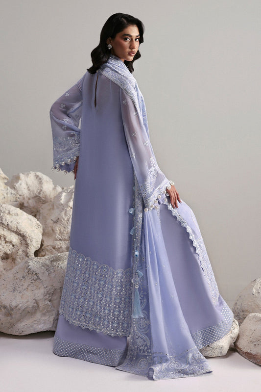 Vaelis Raw Silk Pakistani Formal Dresses - Afrozeh - 2