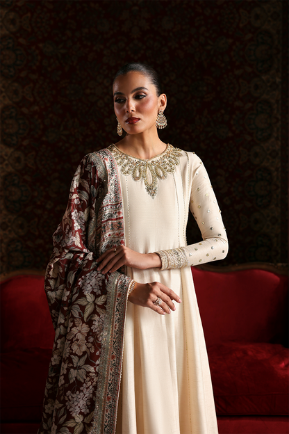 LALEH Raw Silk Pakistani Formal Dresses