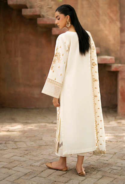 Selin - D02 Chiffon Pakistani Summer Dresses - Humdum - 2