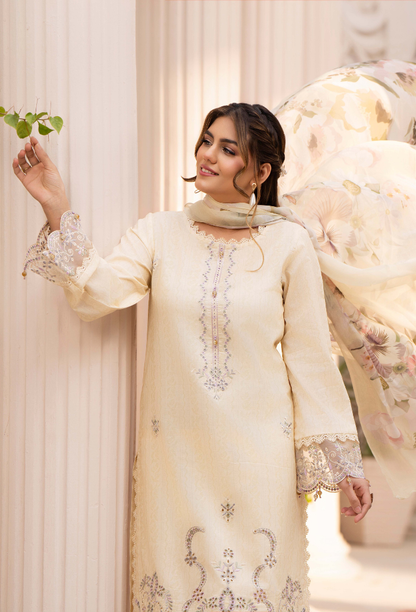 Summer Breeze - D09 Chiffon Pakistani Summer Dresses - Humdum - 4
