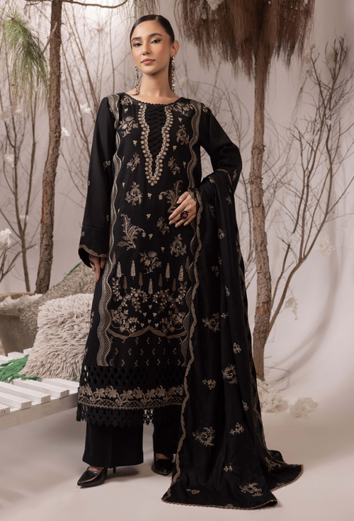 Irina-D01 Premium Fabric Pakistani Winter Dresses - Humdum - 2