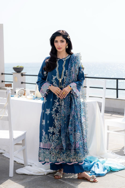 AZURA (AS-03) Jacquard Pakistani Summer Dresses - aabyaan - 1