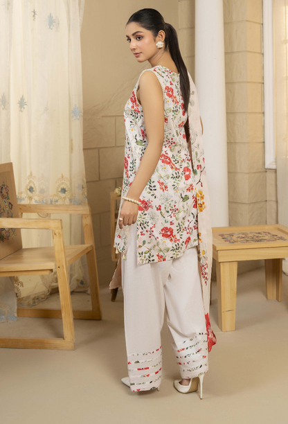 Senora - D05 Chiffon Pakistani Summer Dresses - Humdum - 3