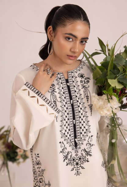 Pret 2 - D10 Lawn Pakistani Summer Dresses - Humdum - 4