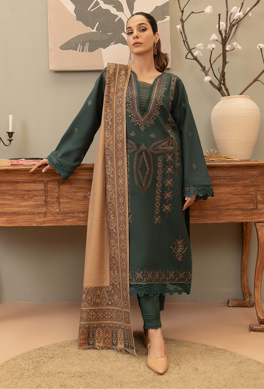 Carvan-D01 Premium Fabric Pakistani Winter Dresses - Humdum - 1