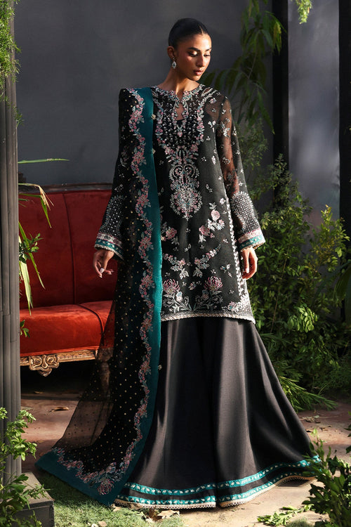 Larosea Raw Silk Pakistani Formal Dresses - Afrozeh - 1