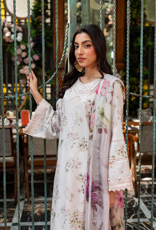 EDEN GARDEN CHAPTER 2 D01 Chiffon Pakistani Summer Dresses - Humdum - 2
