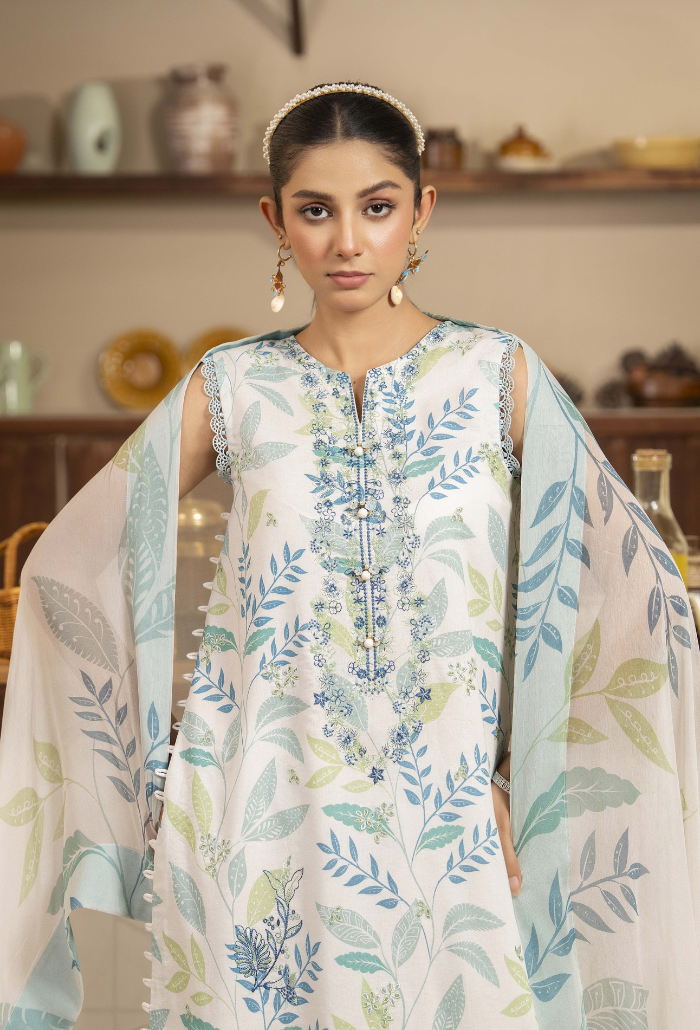 Senora - D03 Chiffon Pakistani Summer Dresses - Humdum - 4