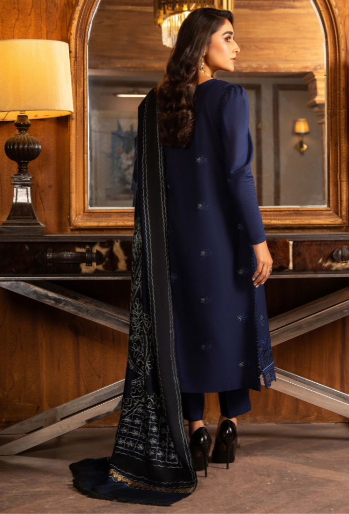 Aaima - D07 Jacquard Pakistani Winter Dresses - Humdum - 2