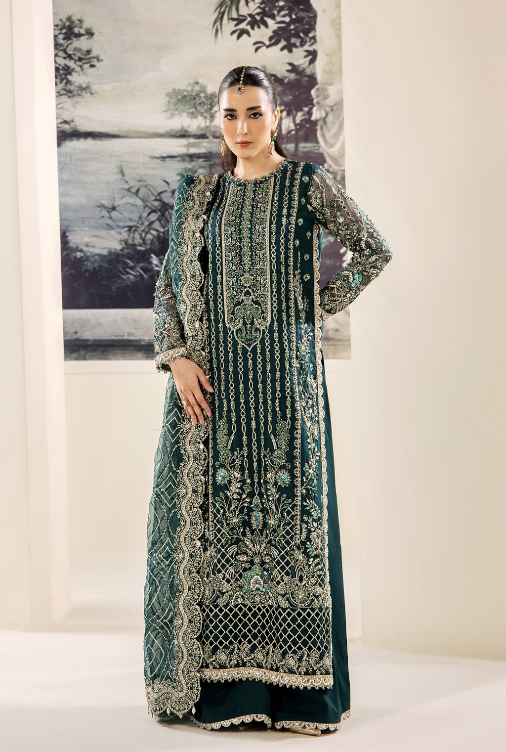 AMORE Embroidered Pakistani Dress