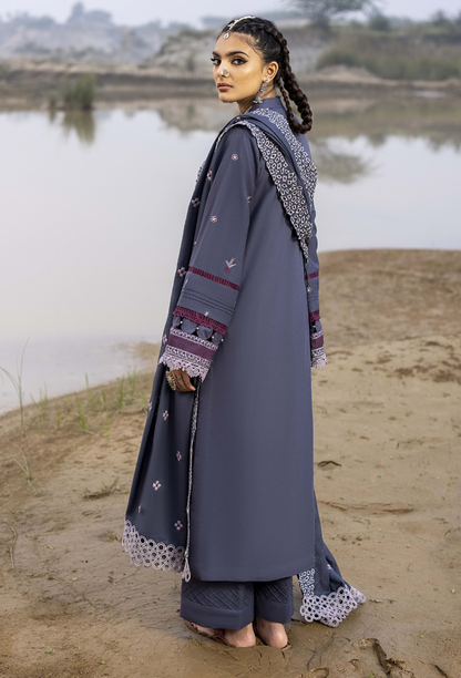Sierra-D10 Premium Fabric Pakistani Winter Dresses - Humdum - 3