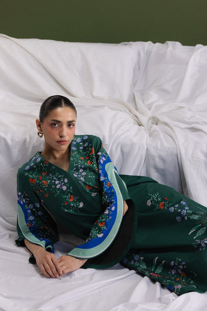 Willow Aesthetic Cambric Pakistani Summer Dresses - Afrozeh - 4
