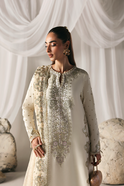 MISTY DAWN Raw Silk Pakistani Formal Dresses