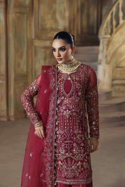 Beyond Beauty Raw Silk Pakistani Formal Dresses - Zyra - 3