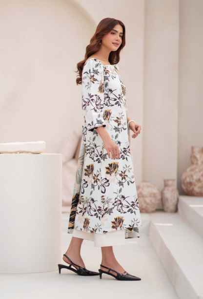 La vie - D07 Khaddar Pakistani Winter Dresses - Humdum - 2