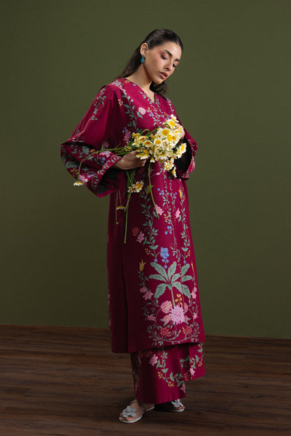 Bloom Babe Cambric Pakistani Summer Dresses - Afrozeh - 2