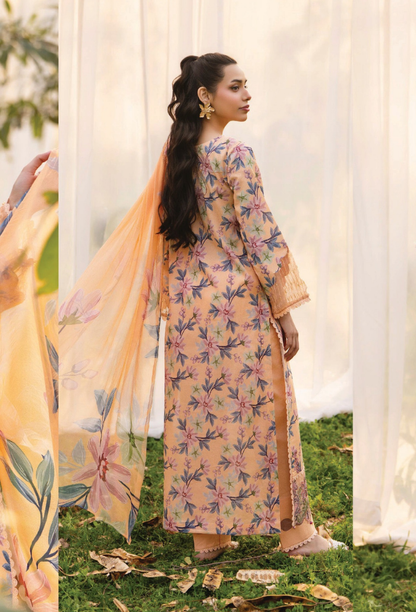 Eden Garden Chapter 3 - D05 Chiffon Pakistani Summer Dresses - Humdum - 2