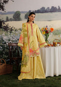 MEHRAAB-E-GUL ZQ001 Chiffon Pakistani Summer Dresses - Zarqash - 1