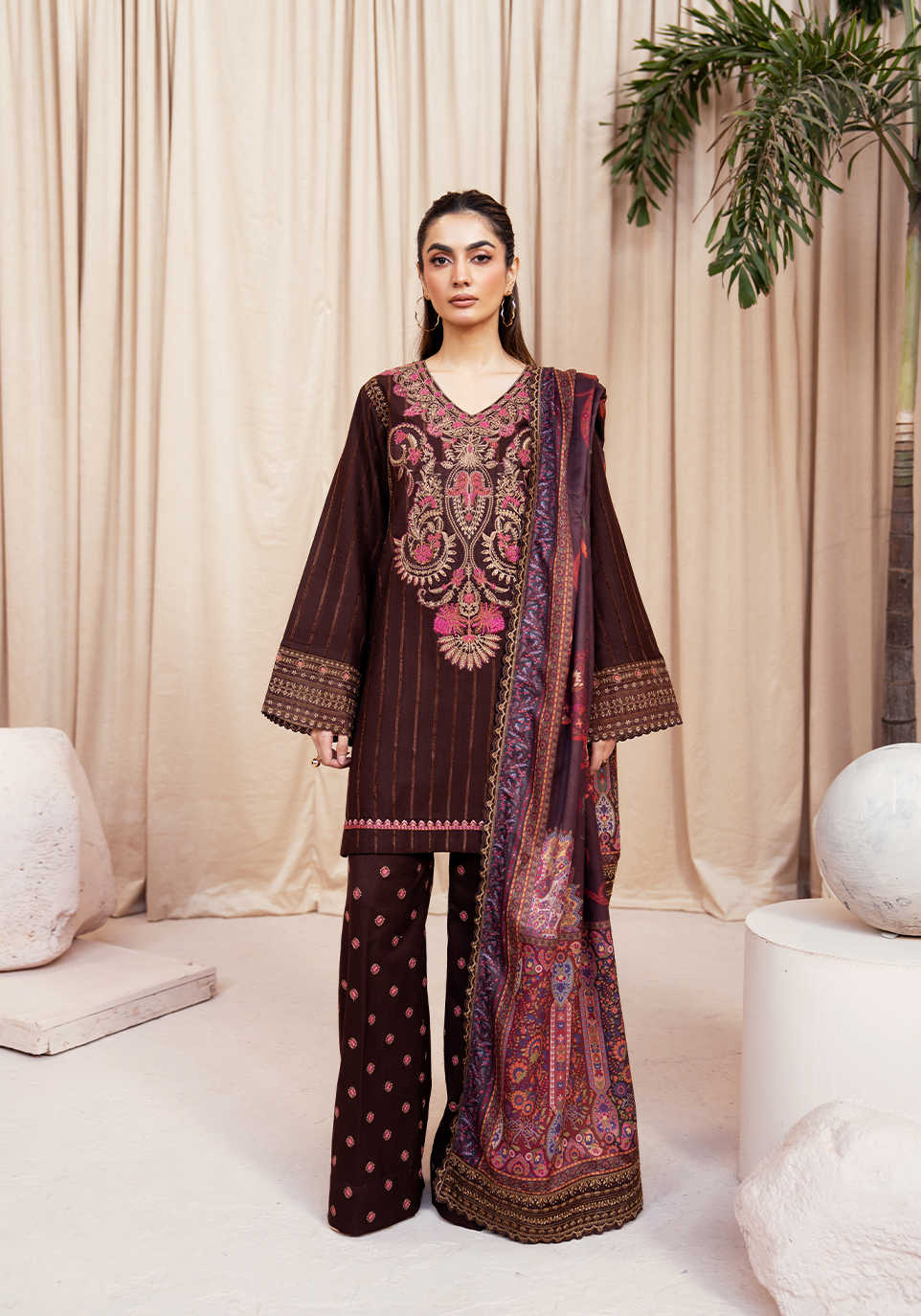 VELVET EMBER Velvet Pakistani Formal Dresses