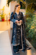 Bella Raw Silk Pakistani Formal Dresses - Saad Shaikh - 1
