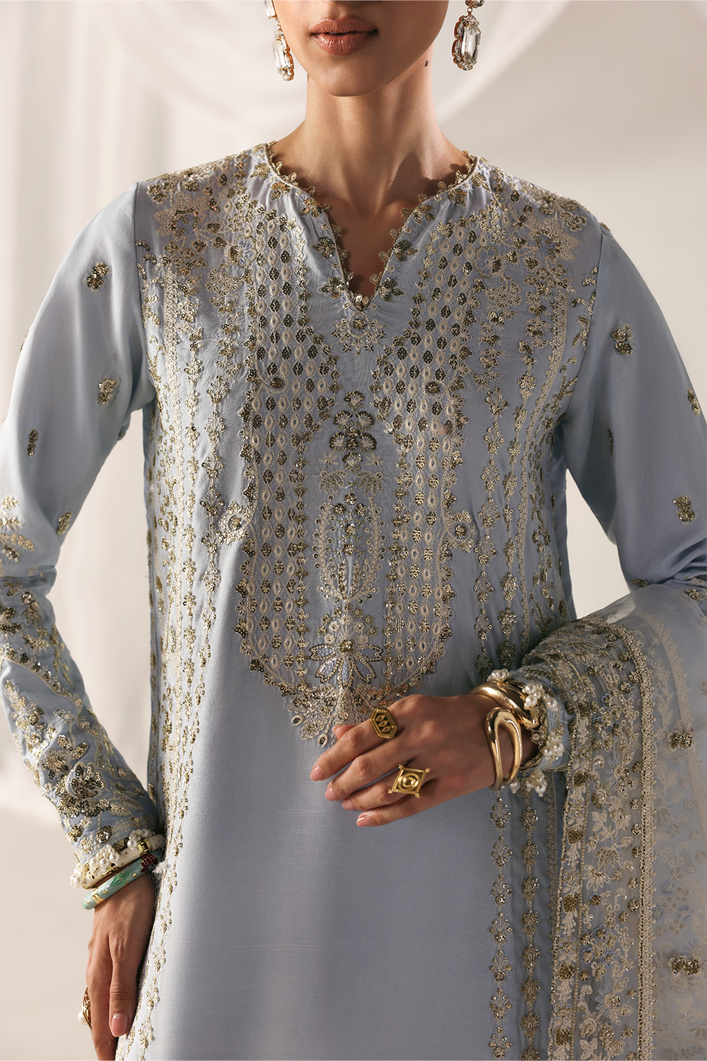 OPULENT OASIS Pakistani Designer Dress