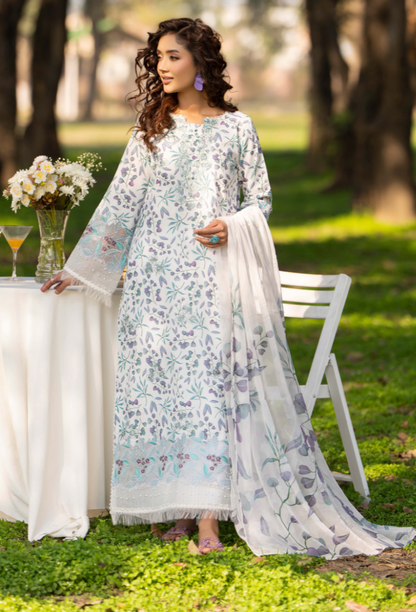 Eden Garden Chapter 3 - D07 Chiffon Pakistani Summer Dresses - Humdum - 4