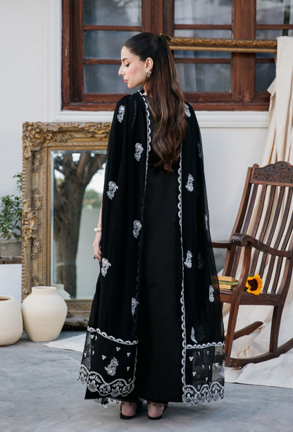 Meraki'2 - D01 Organza Pakistani Summer Dresses - Humdum - 2