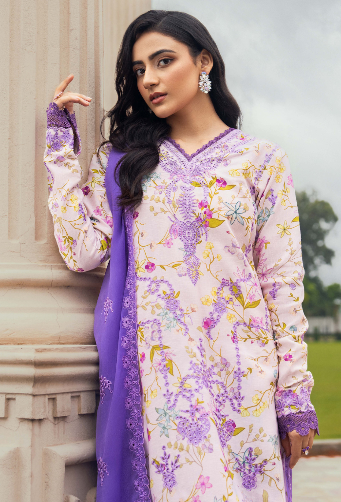 Diva - D05 Chiffon Pakistani Winter Dresses - Humdum - 2